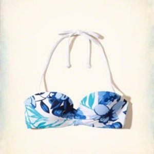 NWT Hollister Co. Push Up Floral Bikini Top